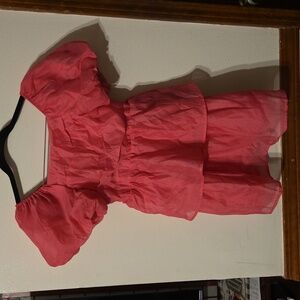 Cat & Jack Vibrant Pink Dress